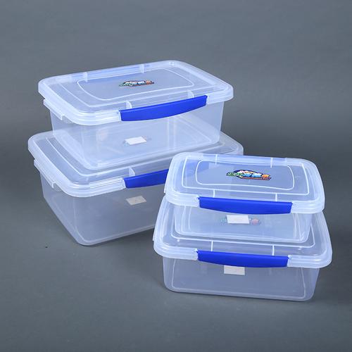 源头工厂家居用品透明塑料保鲜冷藏盒冰箱收纳储物盒批发